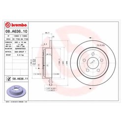 Фото Brembo 08.A636.10