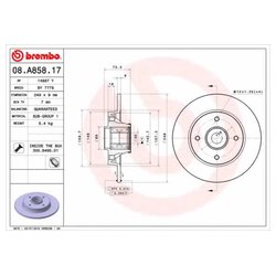 Brembo 08.A858.17