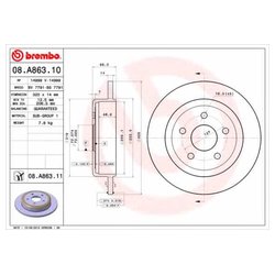 Brembo 08.A863.11