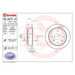 Brembo 08.A872.10