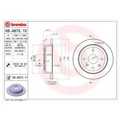 Brembo 08.A872.11