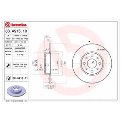 Brembo 08.A915.11