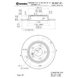 Brembo 08.B347.40