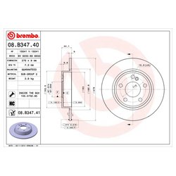 Brembo 08.B347.41