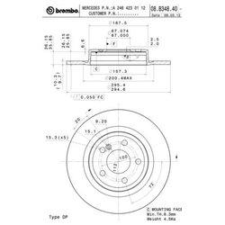 Brembo 08.B348.41