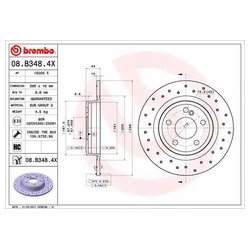 Brembo 08.B348.4X