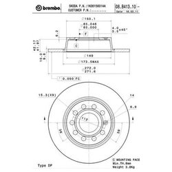 Brembo 08.B413.10