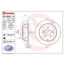 Brembo 08.B605.11