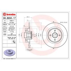 Brembo 08B65017