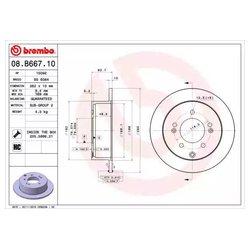 Brembo 08.B667.11