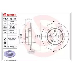 Brembo 08.C115.11