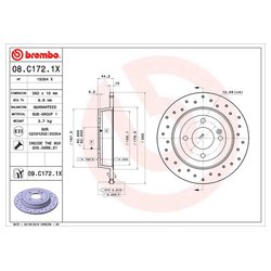 Фото Brembo 08.C172.1X