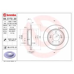 Фото Brembo 08.C172.21