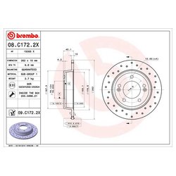 Brembo 08.C172.2X