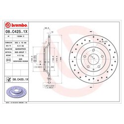 Фото Brembo 08C4251X