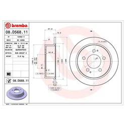 Brembo 08D56811