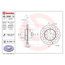 Brembo 09.3090.1X