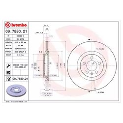 Фото Brembo 09.7880.21