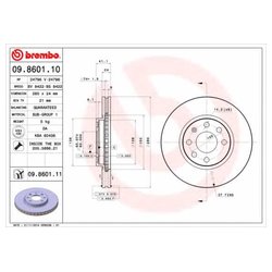 Brembo 09.8601.11