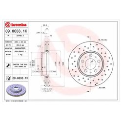 Brembo 09.8633.1X