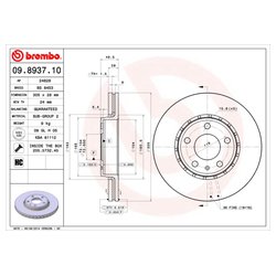 Фото Brembo 09.8937.11