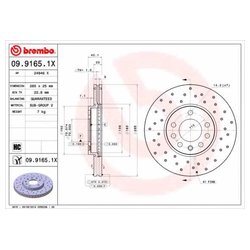 Brembo 09.9165.1X