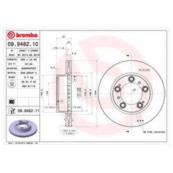 Brembo 09.9482.11