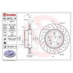 Фото Brembo 09.9573.1X