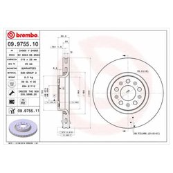 Фото Brembo 09.9755.11