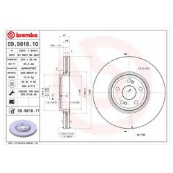 Фото Brembo 09.9818.10