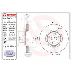 Brembo 09.9821.21