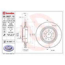 Фото Brembo 09.9827.11