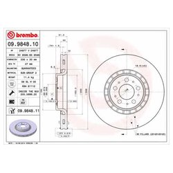 Фото Brembo 09.9848.11