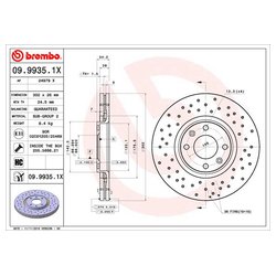 Фото Brembo 0999351X