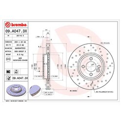 Brembo 09.A047.3X