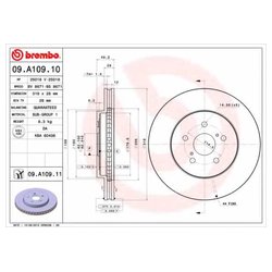 Фото Brembo 09.A109.11