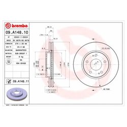 Brembo 09.A148.10