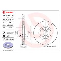 Brembo 09.A185.21