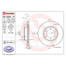 Brembo 09.A204.11