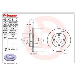 Brembo 09.A236.11