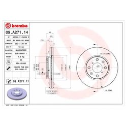 Фото Brembo 09.A271.11