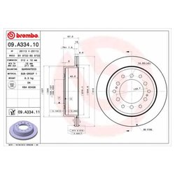 Brembo 09.A334.10