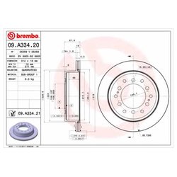 Brembo 09.A334.20