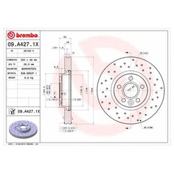 Фото Brembo 09.A427.1X