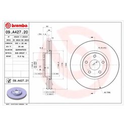 Фото Brembo 09.A427.21