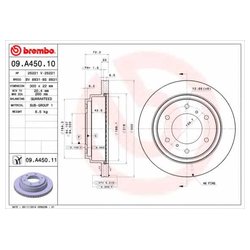 Brembo 09.A450.10