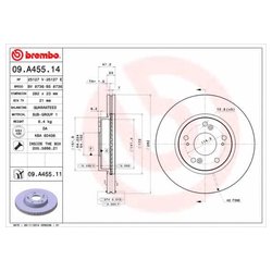 Brembo 09.A455.14