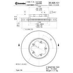 Brembo 09.A529.10