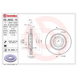 Brembo 09.A652.11