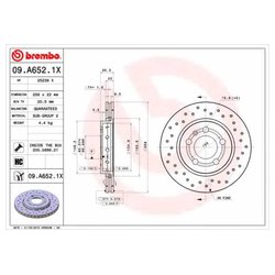 Brembo 09.A652.1X